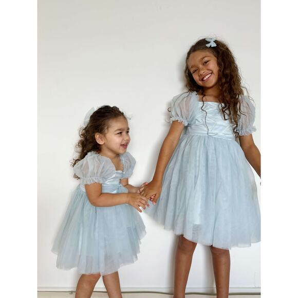 NWT Oui Babe Layla Tulle Formal Dress and Bow Size 5 - Picture 3 of 10